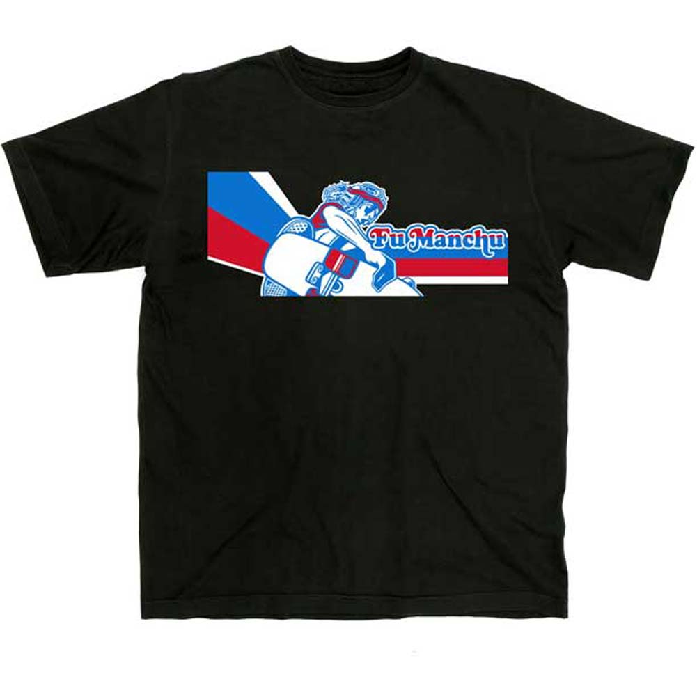 Fu Manchu New Alva T-shirt Front