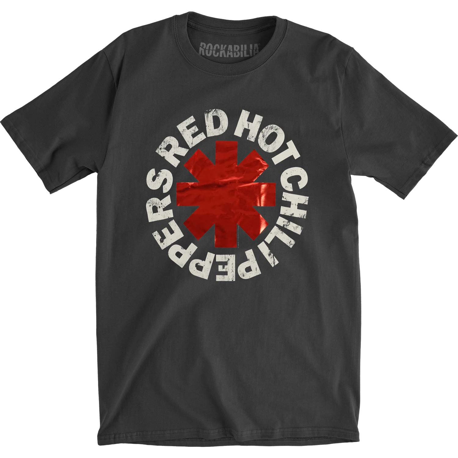 Red Hot Chili Peppers Foil Vintage T-shirt Front