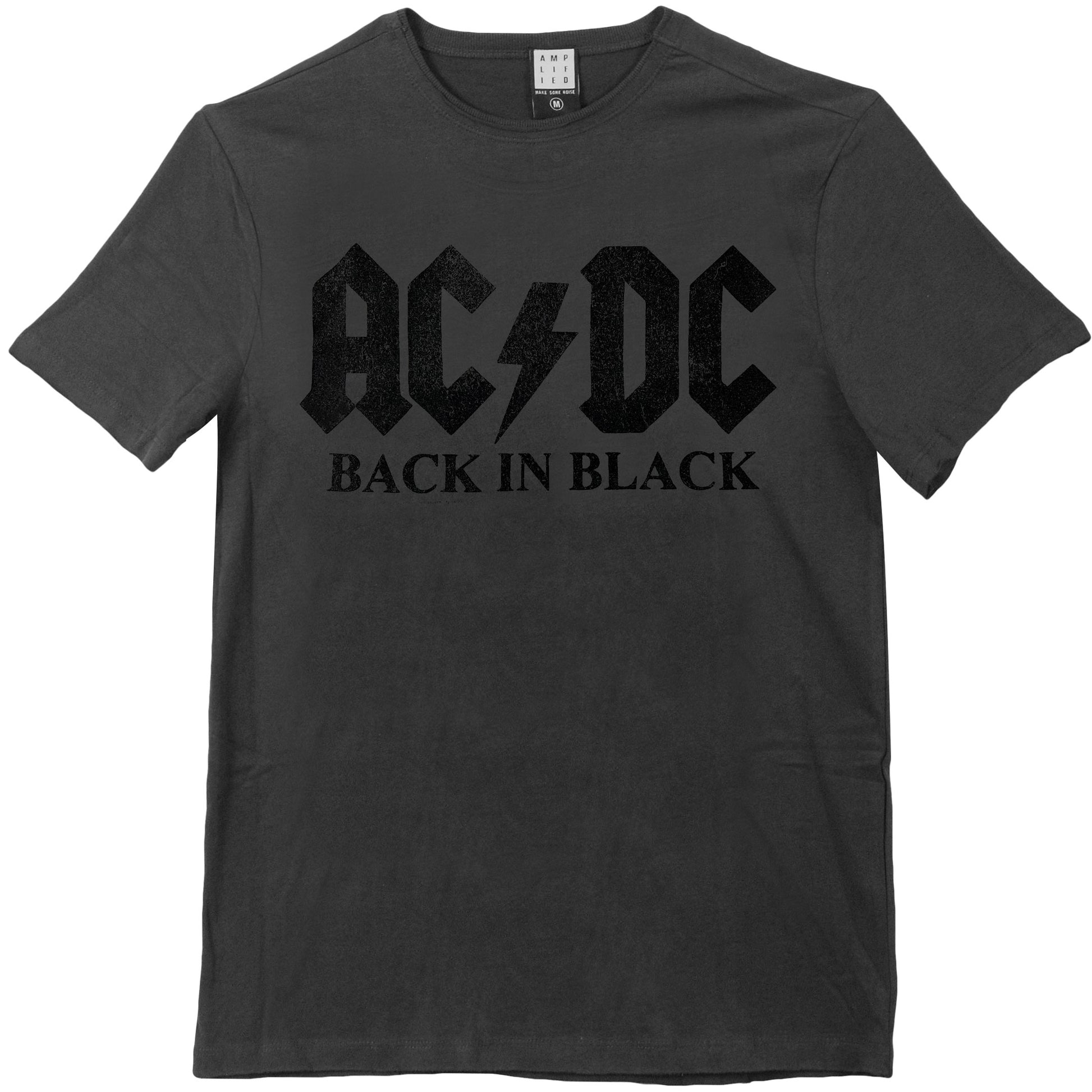 AC/DC Back In Flock Vintage T-shirt Front