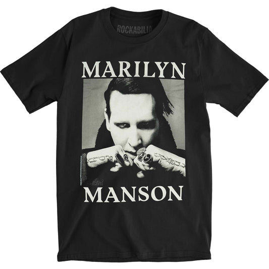 Marilyn Manson Fists Vintage T-shirt Front