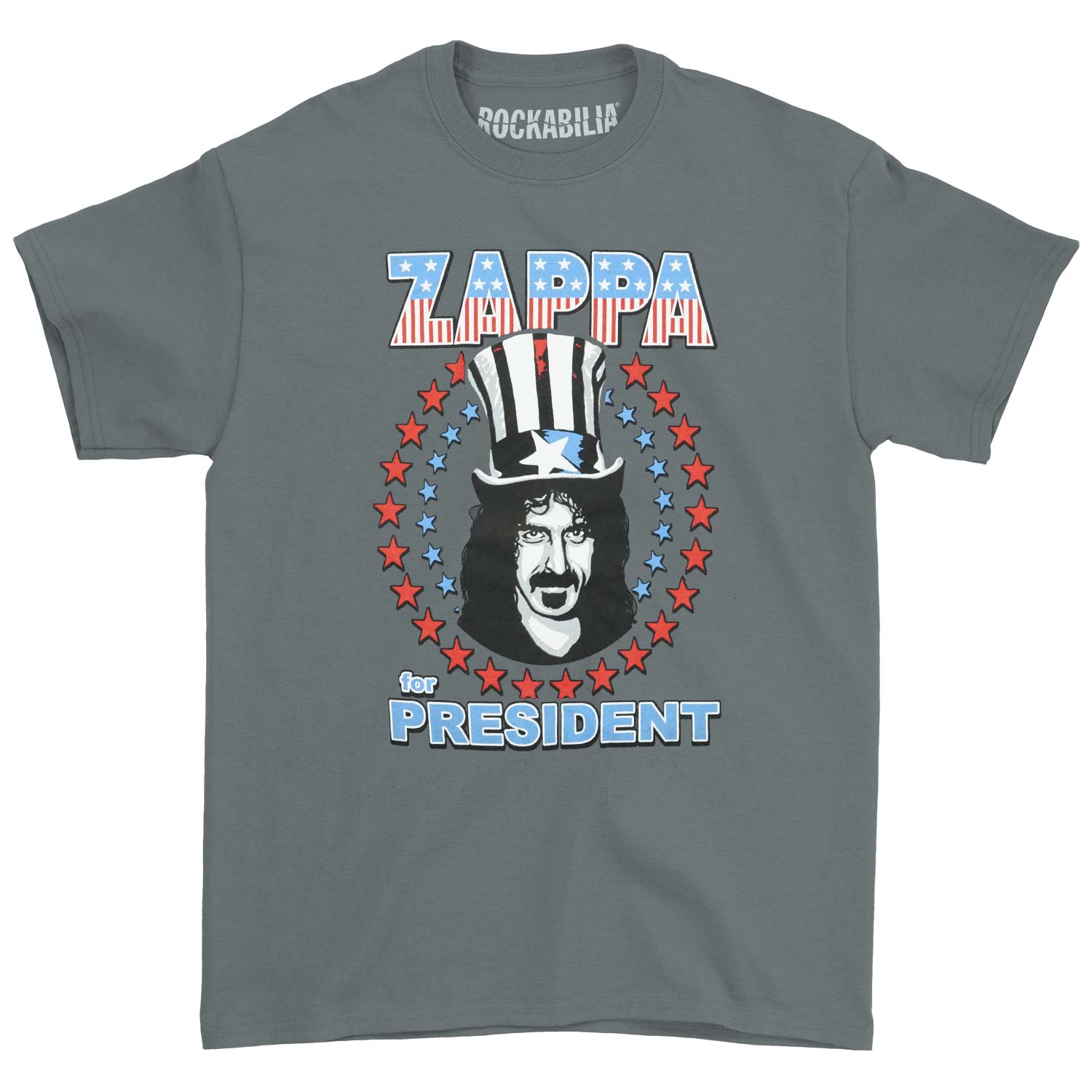Frank Zappa For President - Star Spangled T-shirt Front