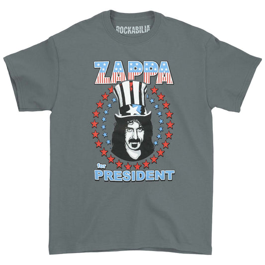Frank Zappa For President - Star Spangled T-shirt Front