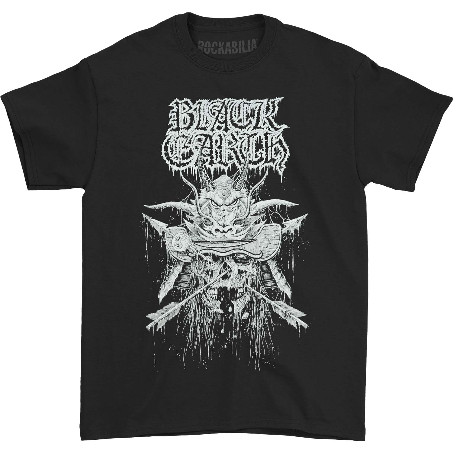 Black Earth Samurai Slim Fit T-shirt Front