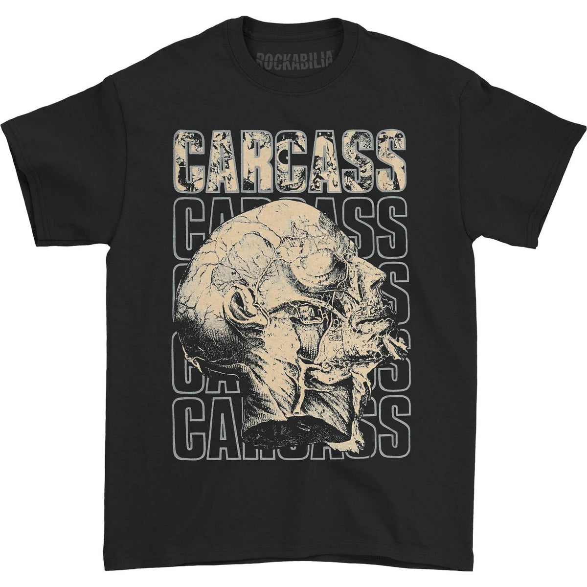 Carcass Head Slim Fit T-shirt Front