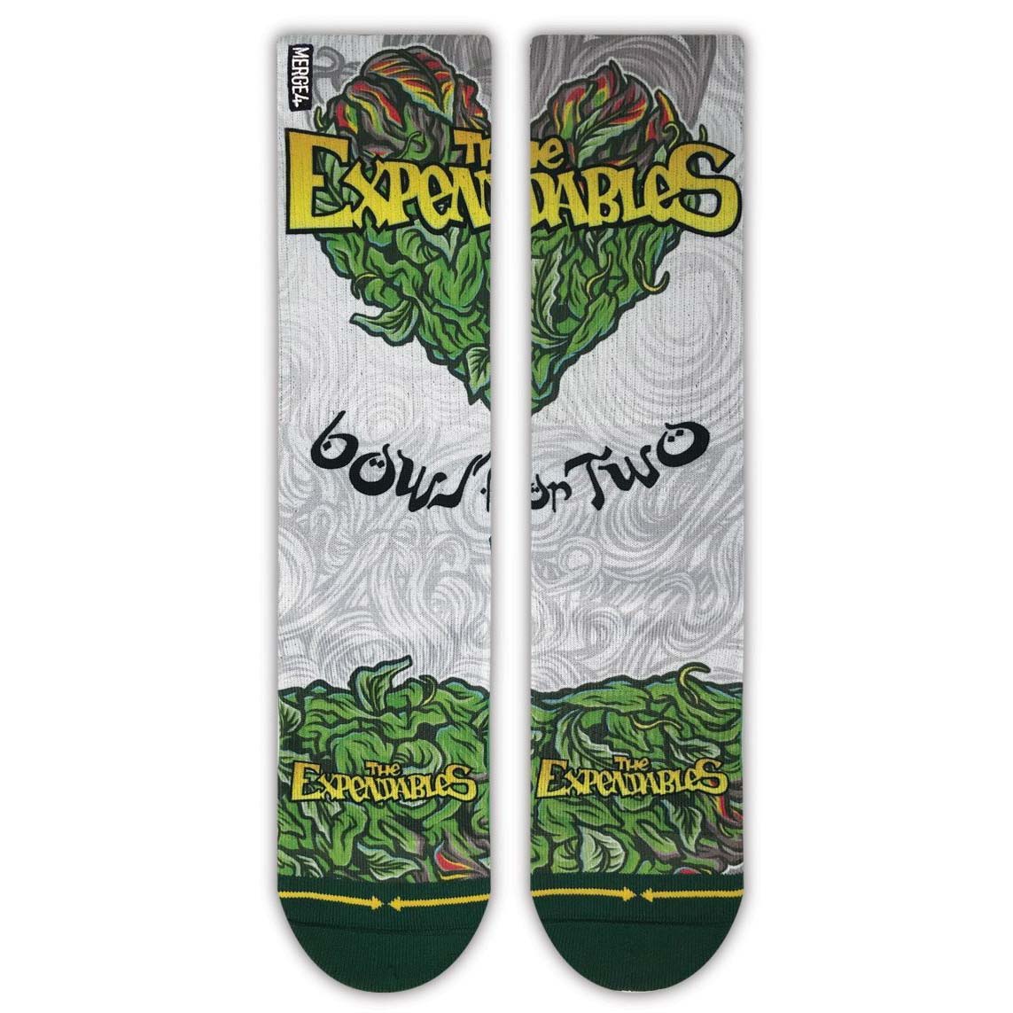 Expendables Bowl For Two Socks Front