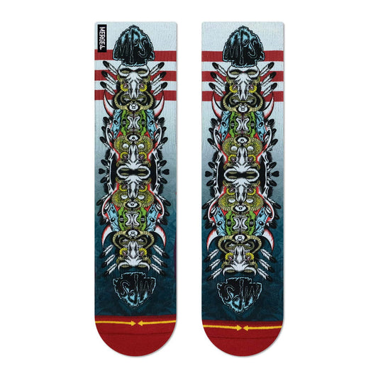 Jeff Ament Montana Socks Front