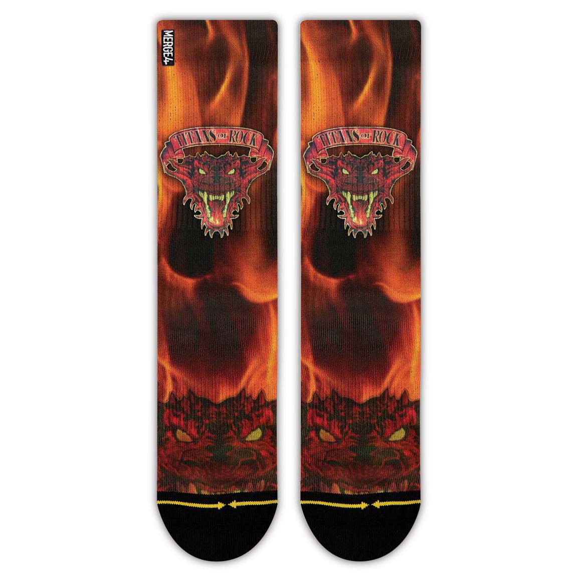 Gene Simmons Titan of Rock - M4 Socks Front