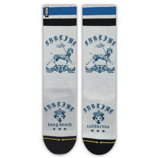 Sublime Lou Dog Socks Front