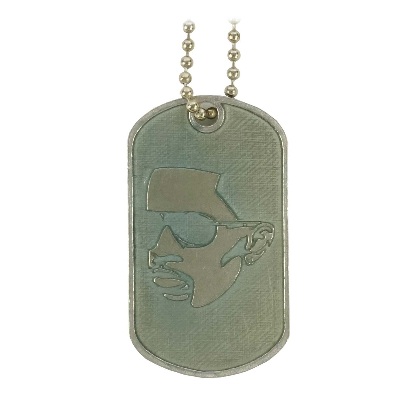 Jamie Foxx Dog Tag Necklace Front