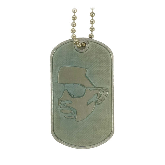 Jamie Foxx Dog Tag Necklace Front
