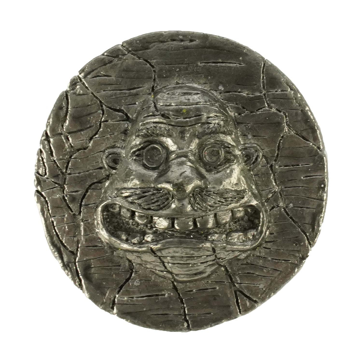 Anthrax Pewter Pin Badge Front