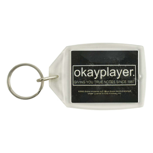 Roots Plastic Key Chain Front