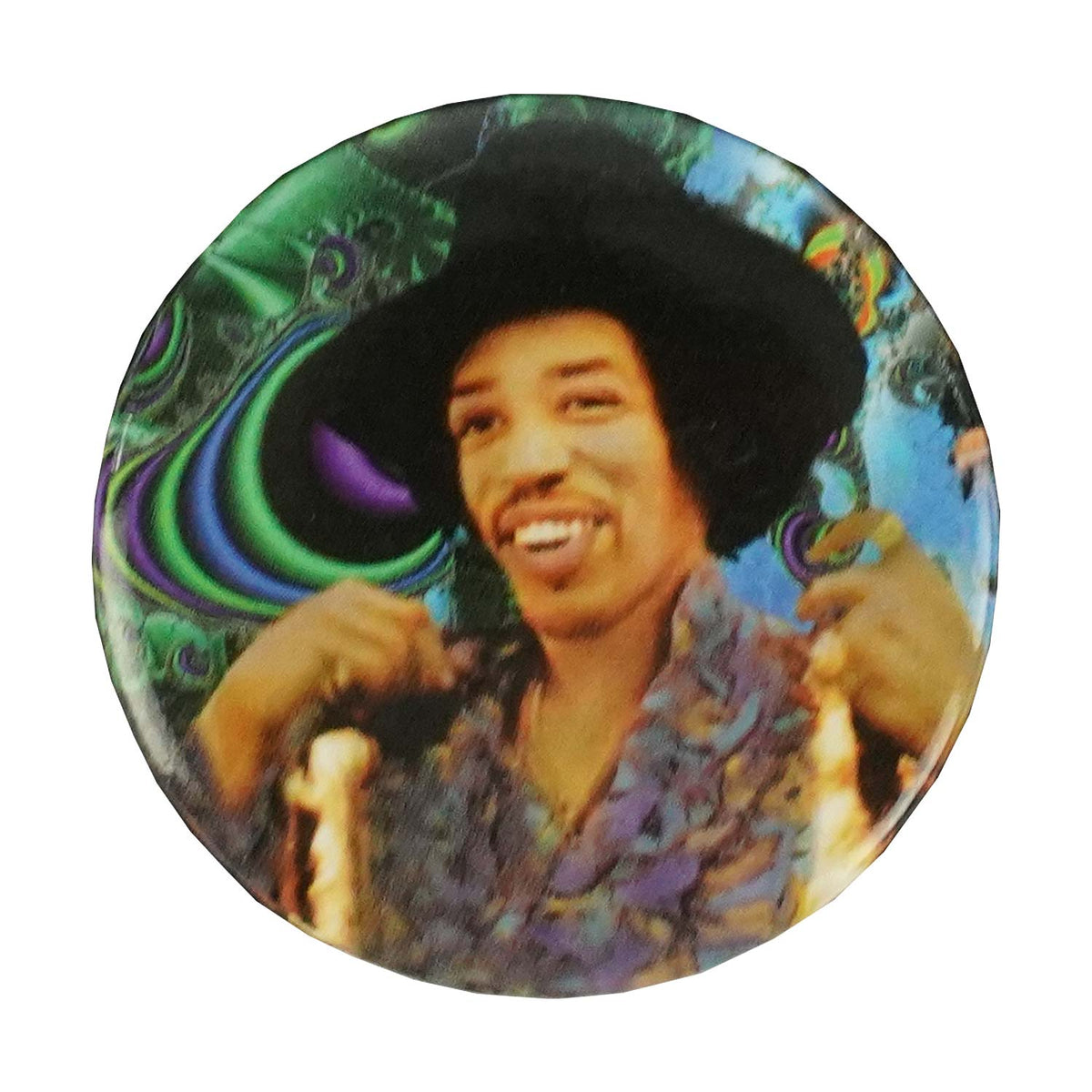 Jimi Hendrix 8003 Button Front