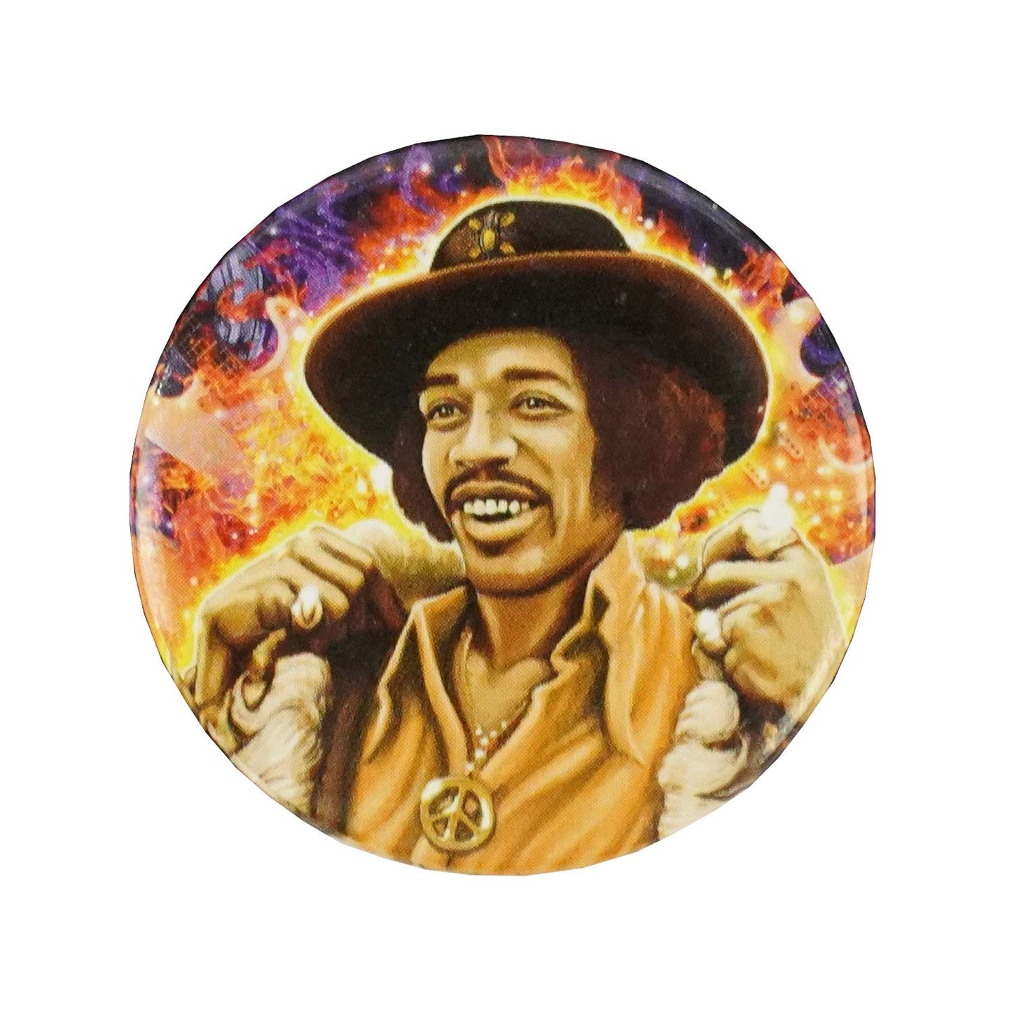 Jimi Hendrix 8014 Button Front