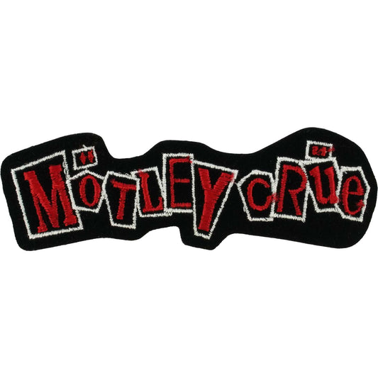 Motley Crue Embroidered Patch Front