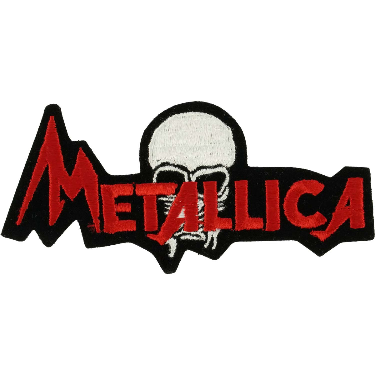 Metallica Embroidered Patch Front
