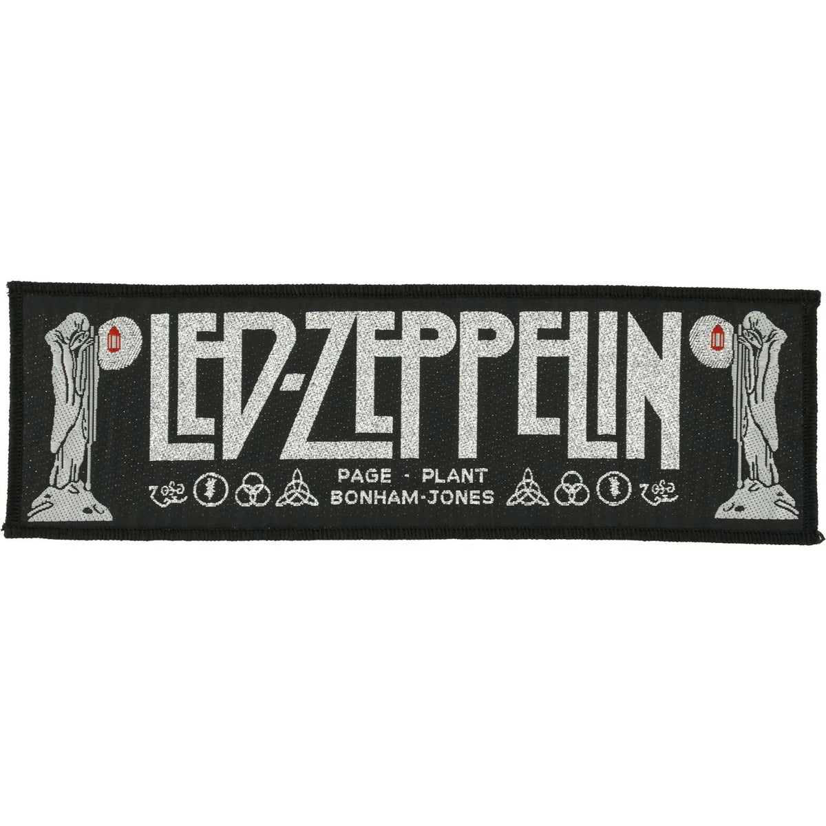 Led Zeppelin Woven Jumbo Patch Front