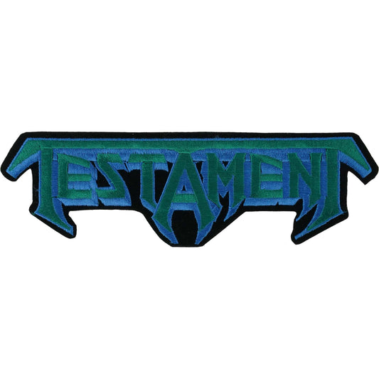 Testament Embroidered Patch Front