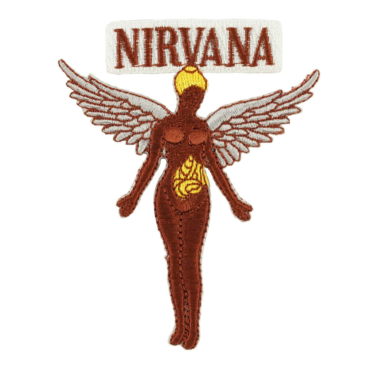 Nirvana Embroidered Patch Front