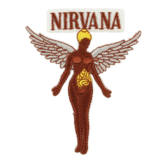 Nirvana Embroidered Patch Front