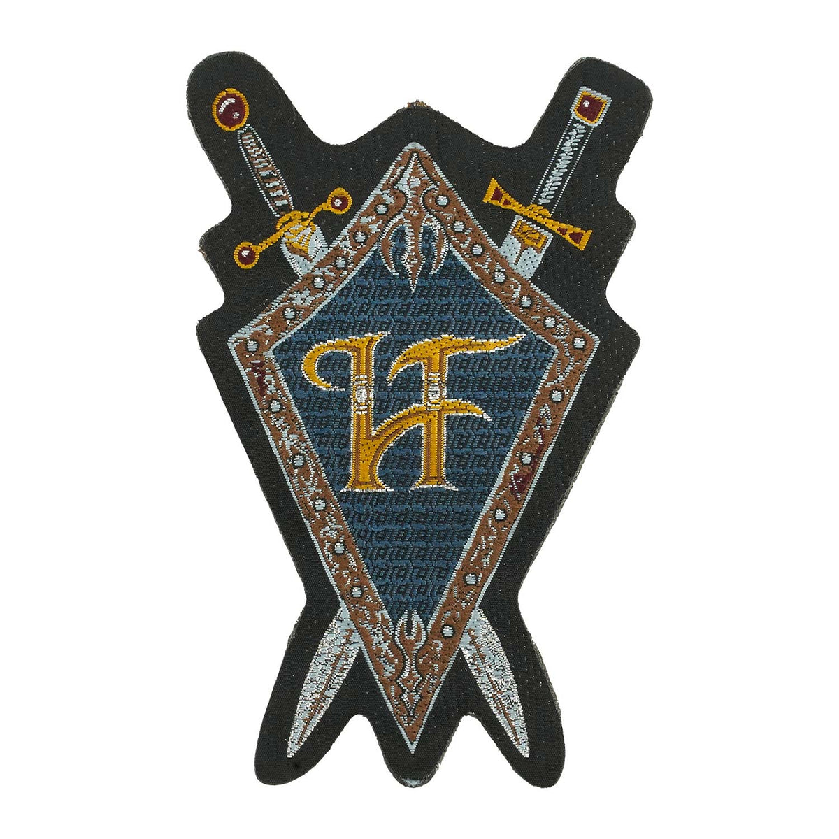 Hammerfall Woven Patch Front
