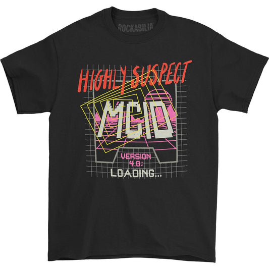 Highly Suspect Game Grid Tee (Black) T-shirt Front