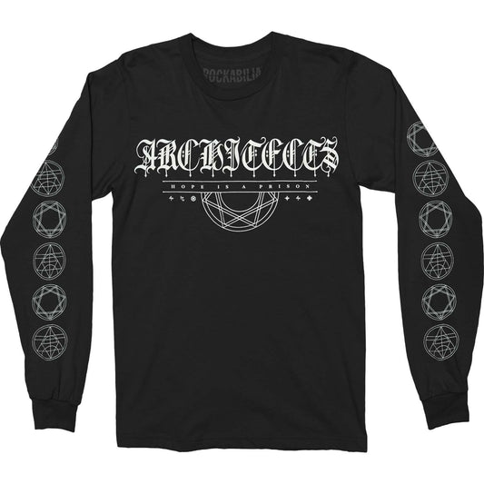 Architects Hope Is A Prison Long Sleeve (Black) Long Sleeve Front