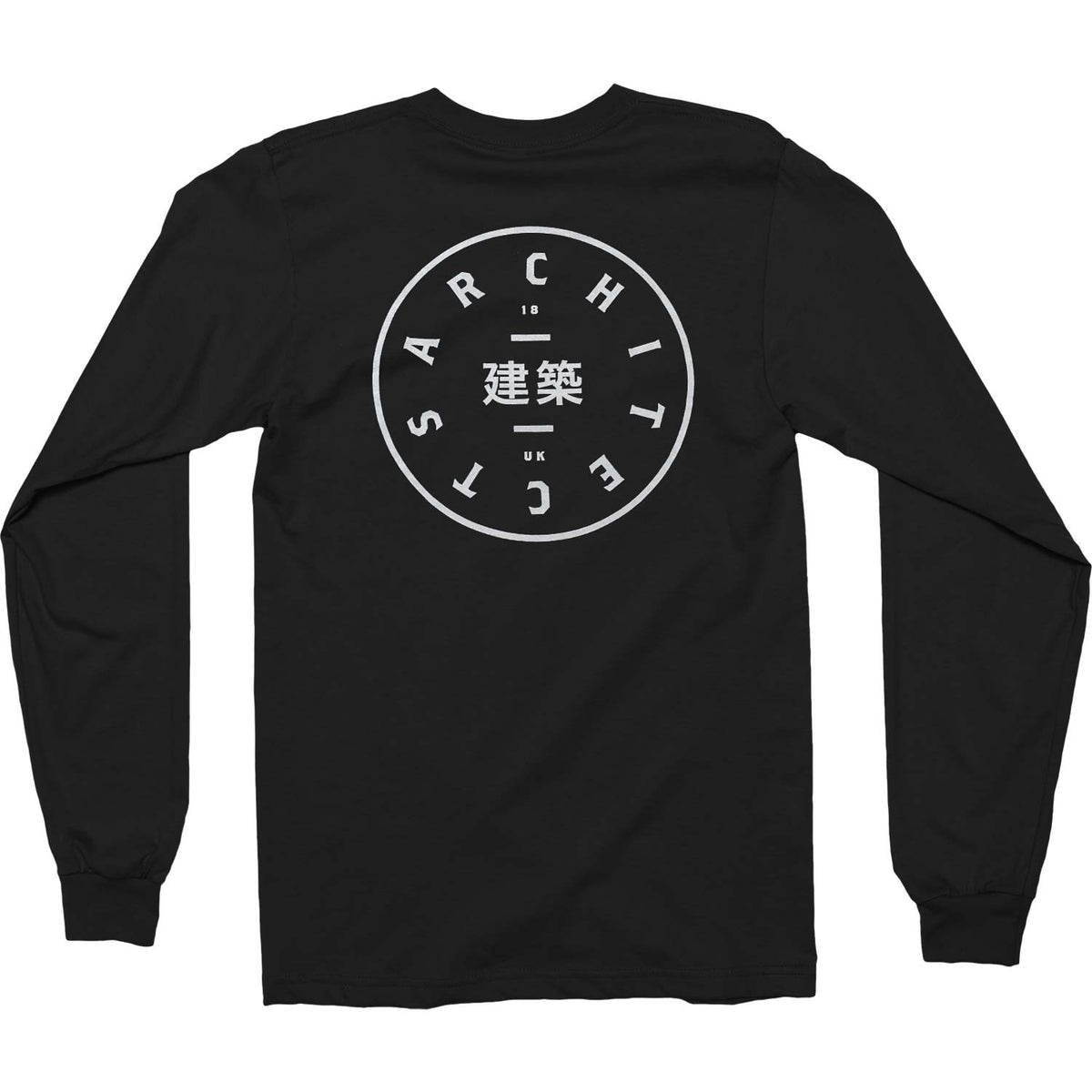 Architects Metallic Circle Long Sleeve (Black) Long Sleeve Back