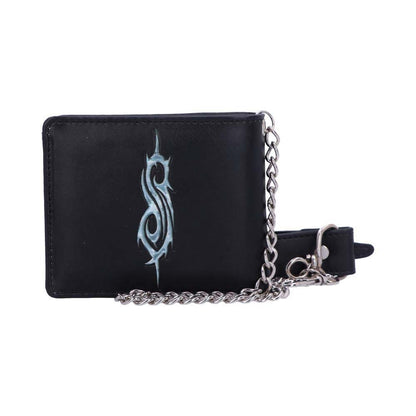 Slipknot Flaming Goat Logo Wallet With Chain Tri-Fold Wallet Back
