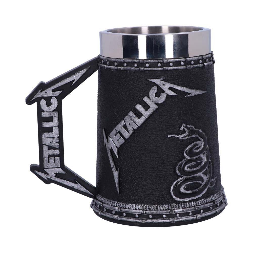 Metallica The Black Album Tankard Stein Front