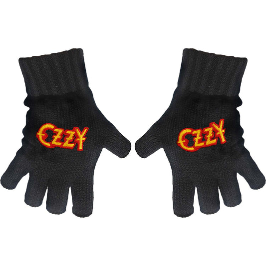 Ozzy Osbourne Ozzy Knit Gloves Front