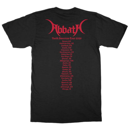 Abbath Outstrider Frame Tour T-Shirt (Black) T-shirt Back