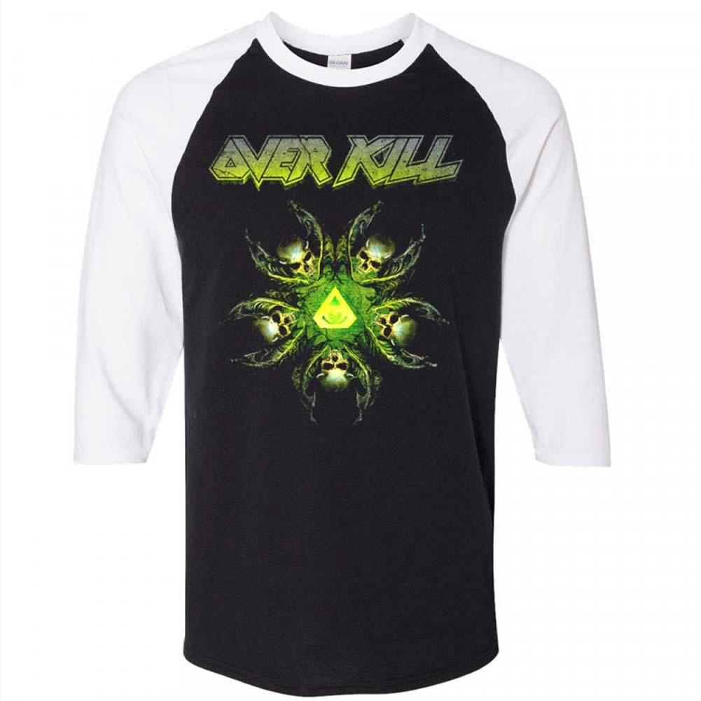 Overkill 20 Raglan Baseball Jersey Front