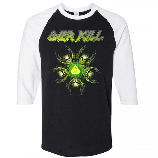 Overkill 20 Raglan Baseball Jersey Front