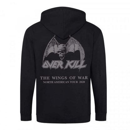 Overkill Wrecking Crew Wings Of War 2020 Zip Hoodie Zippered Hooded Sweatshirt Back