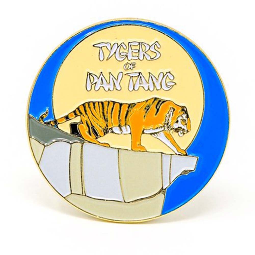 Tygers of Pan Tang Tiger Pewter Pin Badge