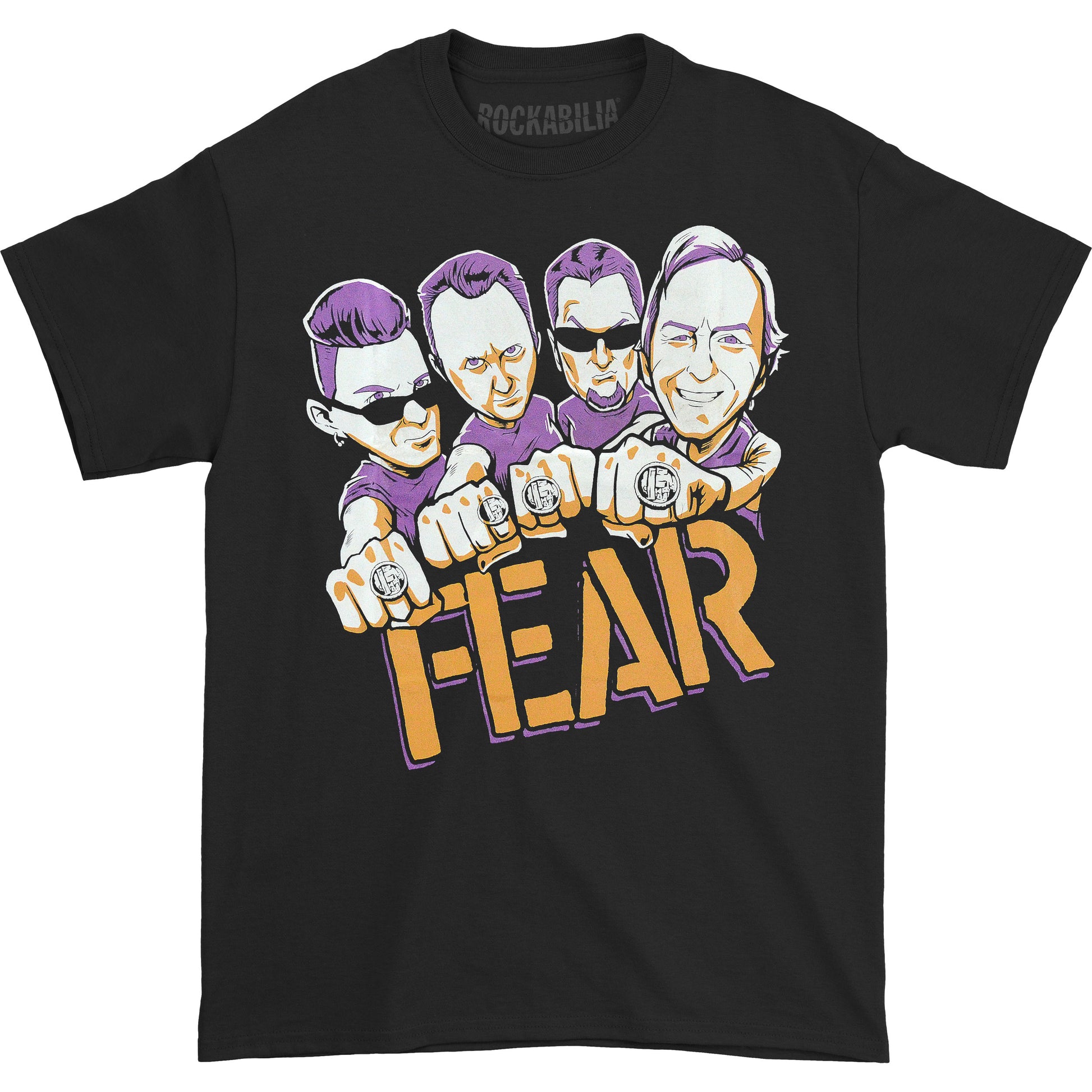 Fear 2019 Lineup Slim Fit T-shirt Front