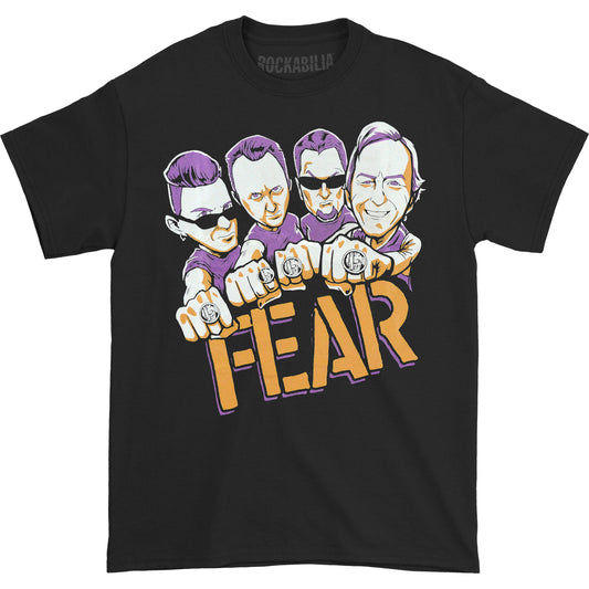 Fear 2019 Lineup Slim Fit T-shirt Front