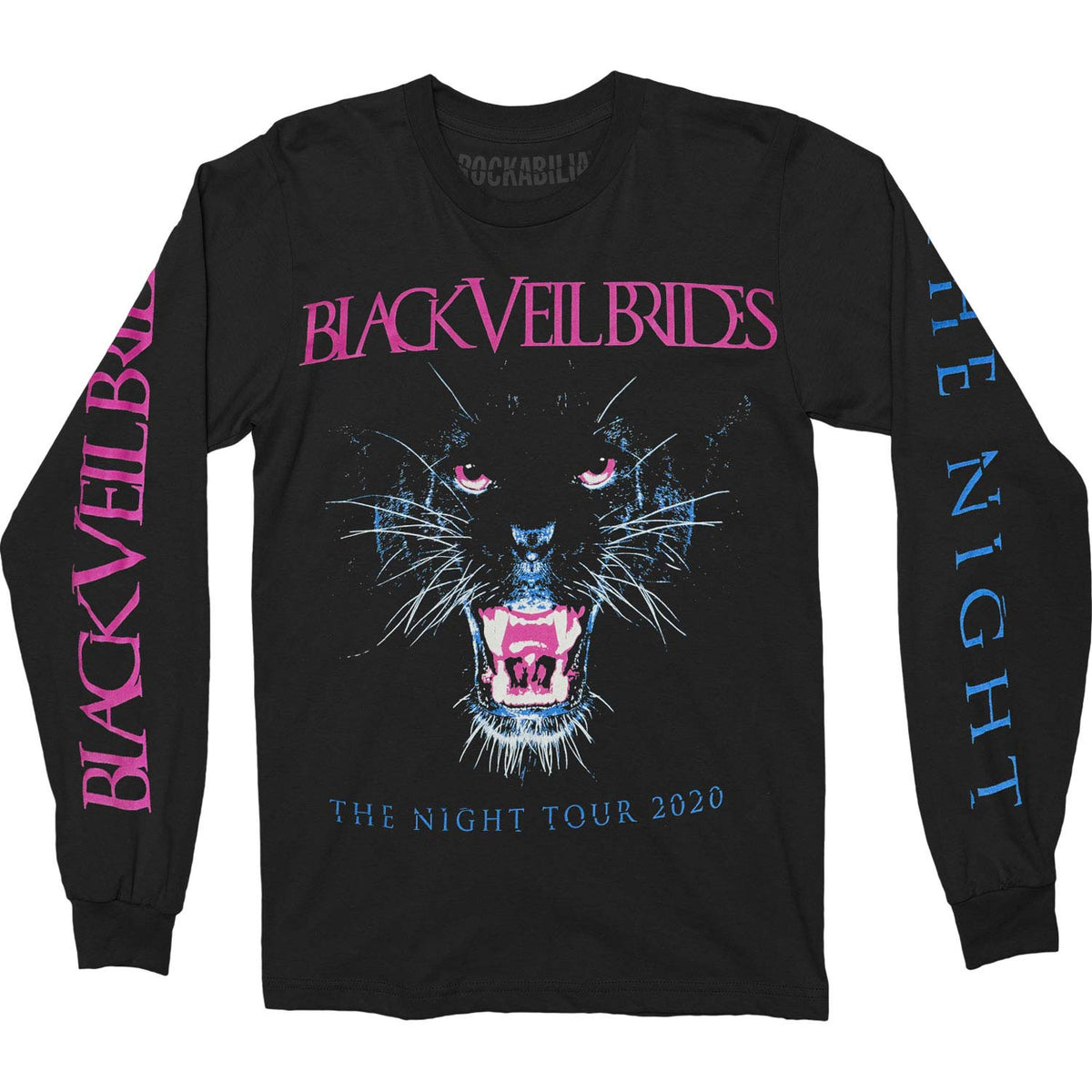 Black Veil Brides Panther Longsleeve Long Sleeve Front