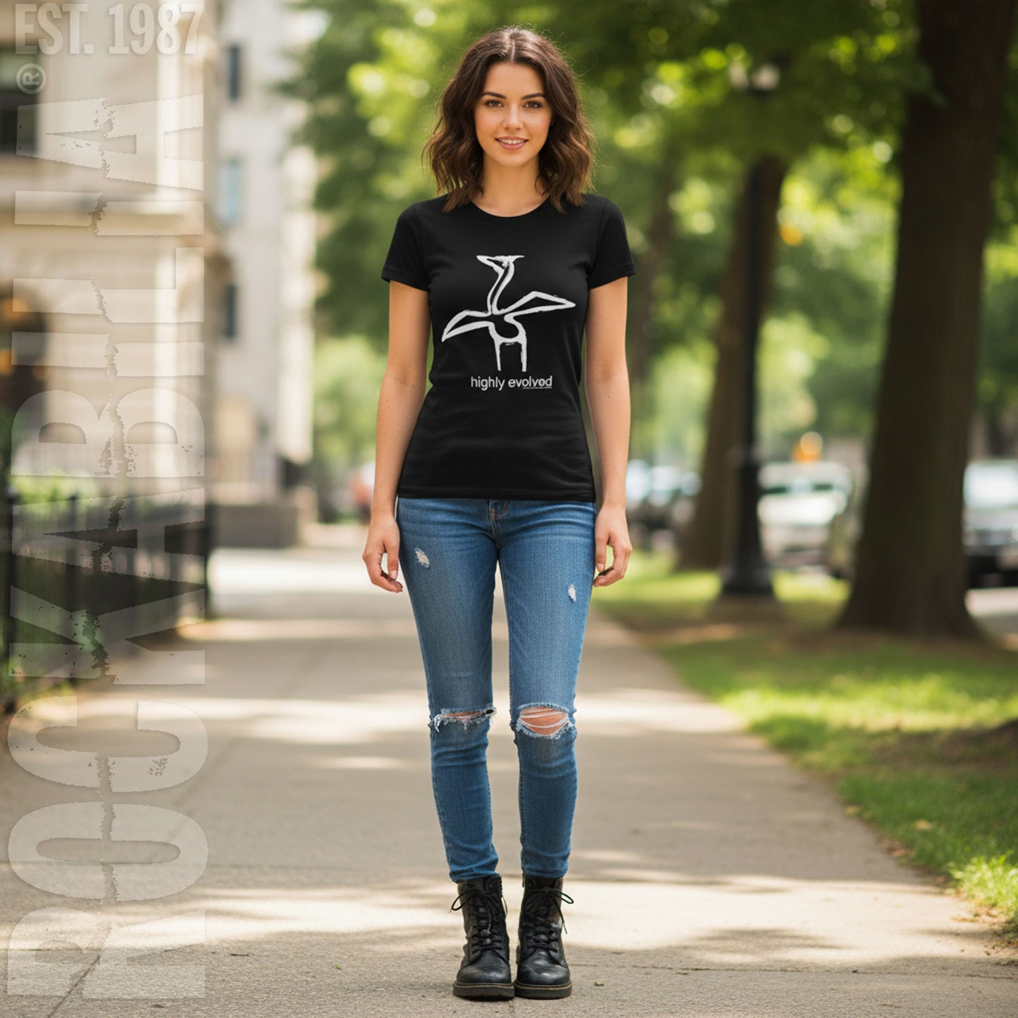 Highly Evolved Baby Doll Junior Top