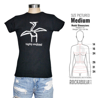 Highly Evolved Baby Doll Junior Top