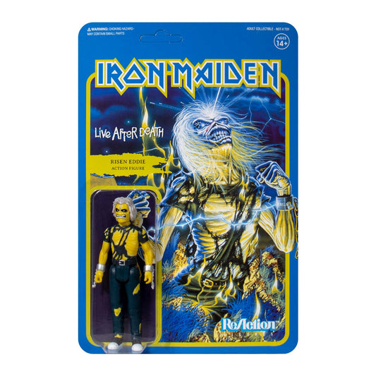 Iron Maiden Super7 Live After Death (Album Art) Risen Eddie 3.75" ReAction Figure Action Figure Front