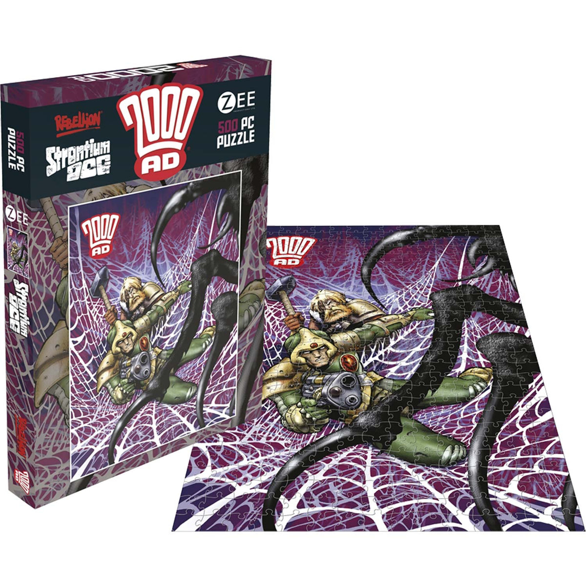 2000 AD Strontium Dog (500 Piece Jigsaw Puzzle) Puzzle Front