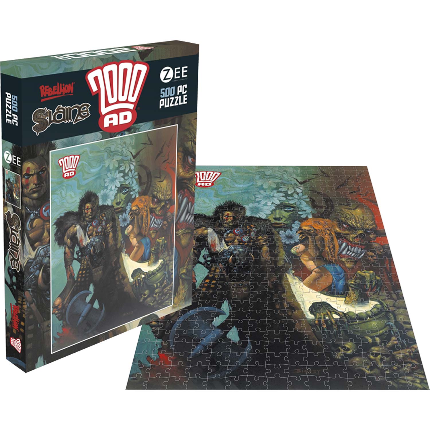 2000 AD Slaine (500 Piece Jigsaw Puzzle) Puzzle Front