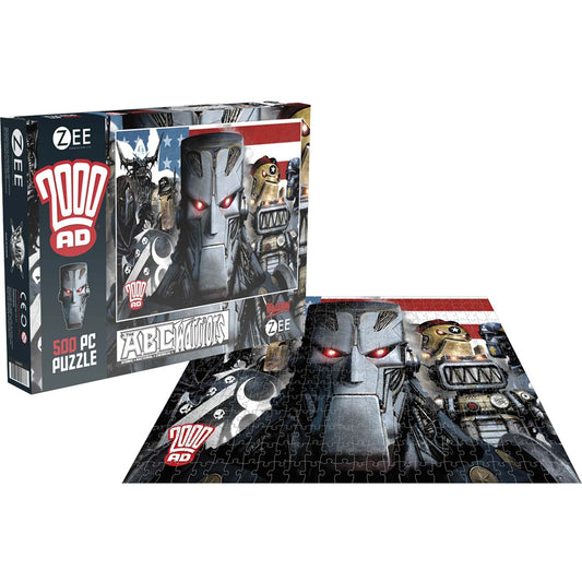 2000 AD ABC Warriors (500 Piece Jigsaw Puzzle) Puzzle Front