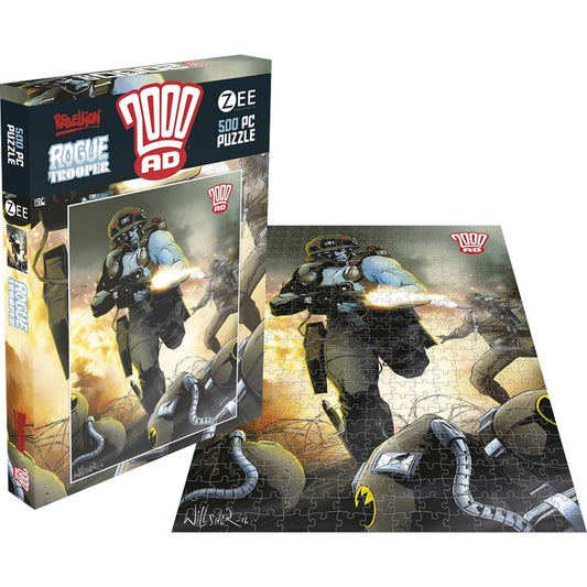 2000 AD Rogue Trooper (500 Piece Jigsaw Puzzle) Puzzle Front