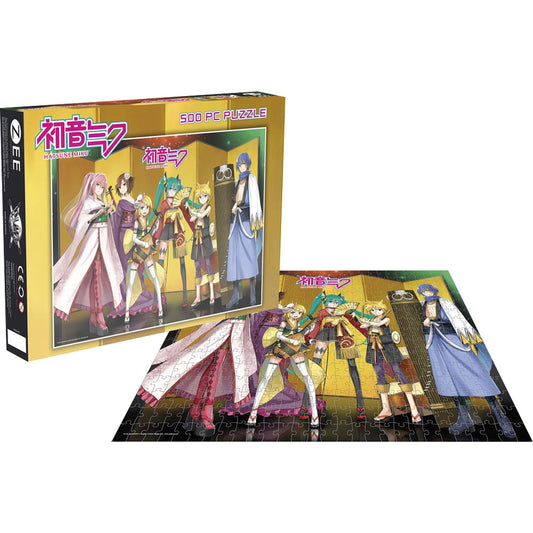 Hatsune Miku Group (500 Piece Jigsaw Puzzle) Puzzle Front