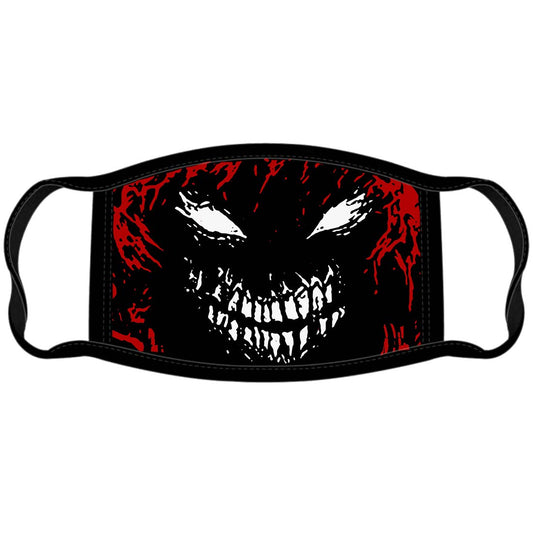 Disturbed Scary Face Face Mask Front