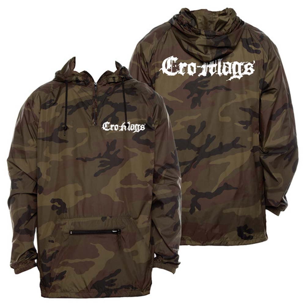Cro-Mags Logo Windbreaker Front