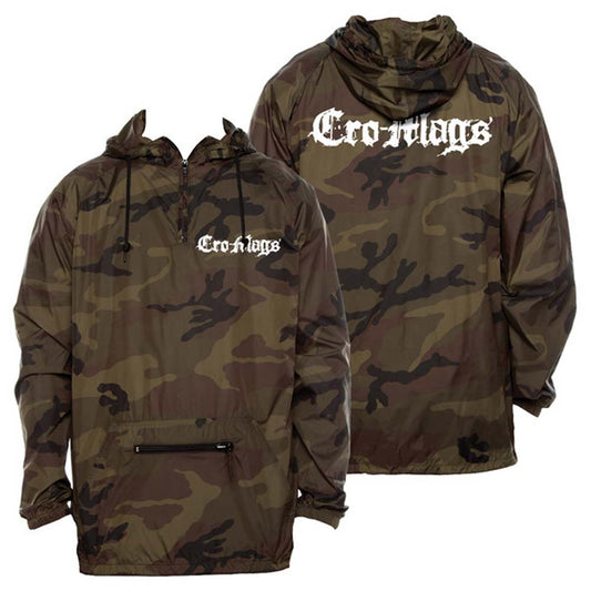 Cro-Mags Logo Windbreaker Front